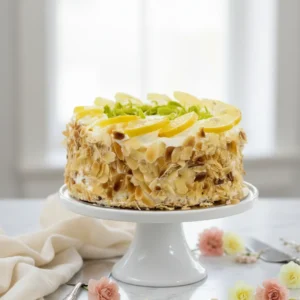 Citrom torta túróval